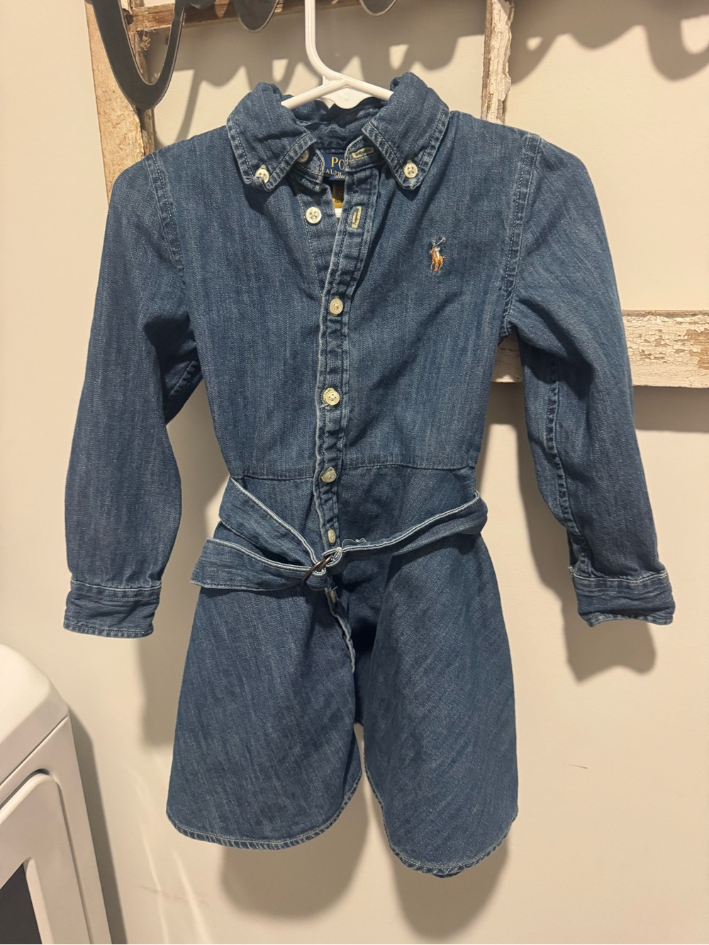 Ralph Lauren Denim Dress in Blue